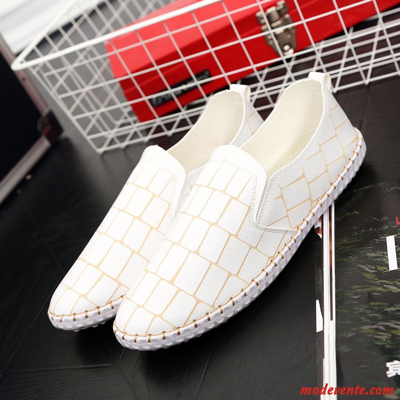 Chaussure De Ville Homme Noir Et Blanc Seashell Marron Mc24271