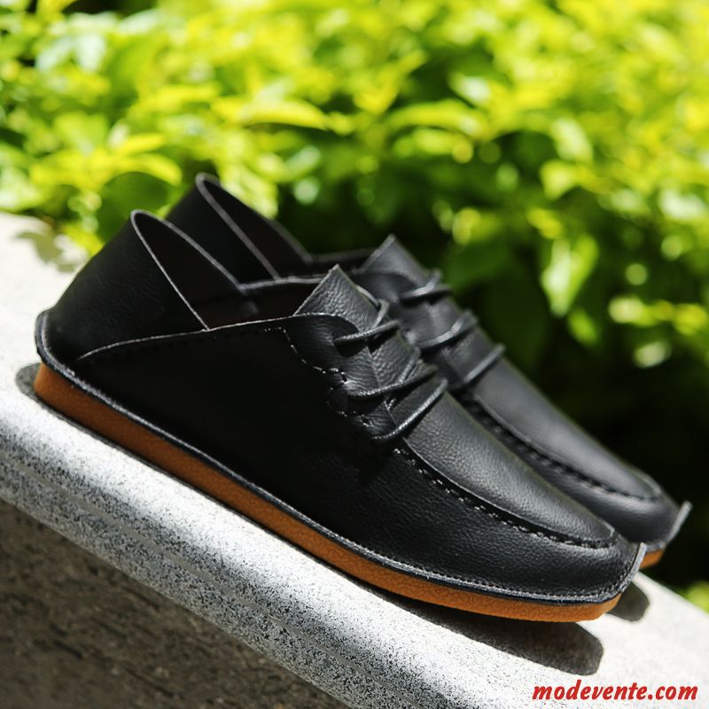 Chaussure De Ville Marron Pas Cher Pierre Vert Mousse Mc24464