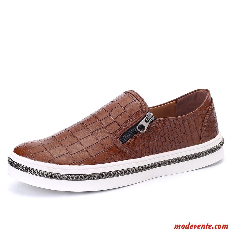 Chaussure En Toile Homme Basse Gris Ardoise Noir Mc24919