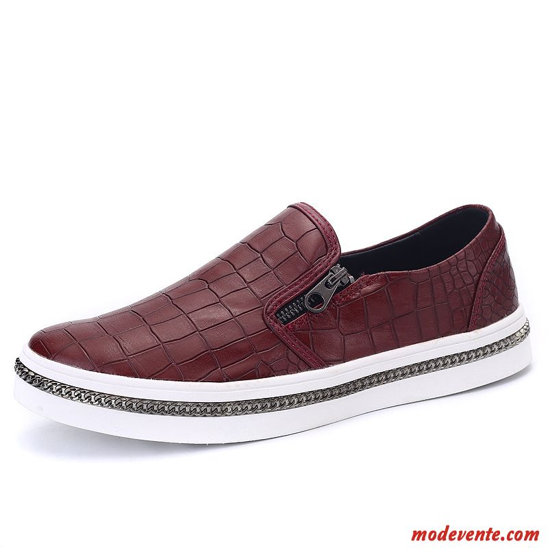 Chaussure En Toile Homme Basse Gris Ardoise Noir Mc24919