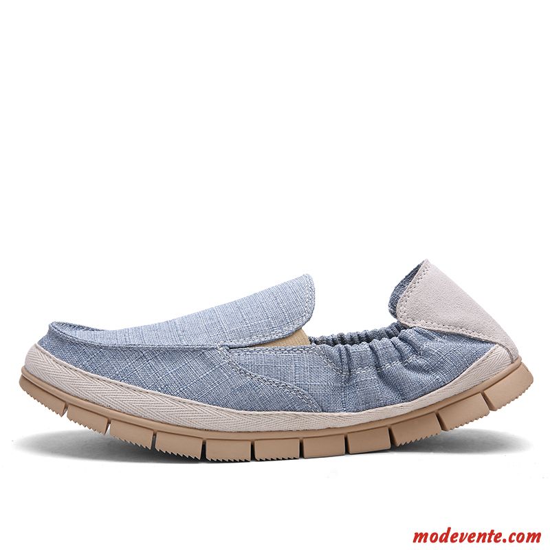 Chaussure Homme Toile Pas Cher Sandybrown Violet Mc21657