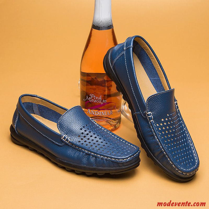 Chaussure Mocassin Homme Violette Antique Marron Mc23679