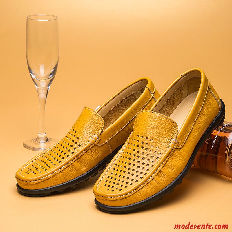 Chaussure Mocassin Homme Violette Antique Marron Mc23679