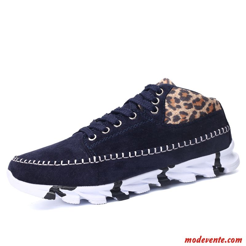 chaussure bleu gris