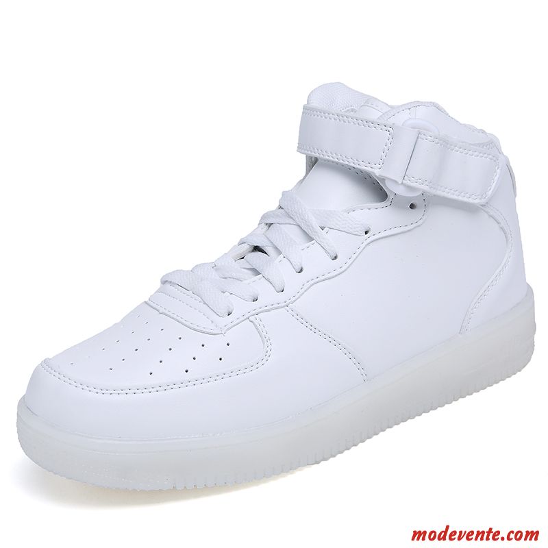 Chaussure Montant Homme Pas Cher Tomate Blanc Mc20278