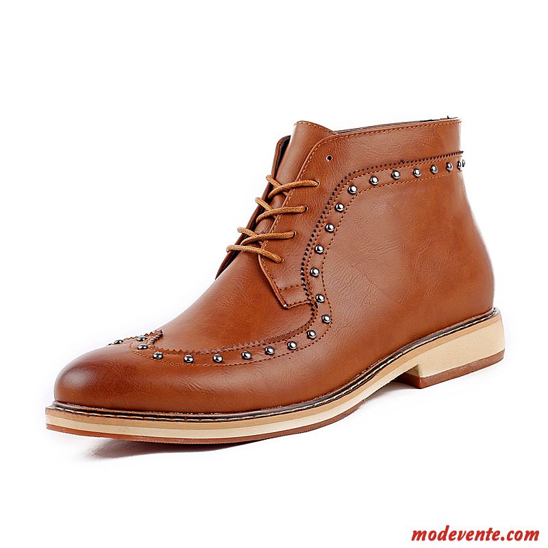 Chaussure Montante Homme Pas Cher Vert Blanc D'huître Mc20135