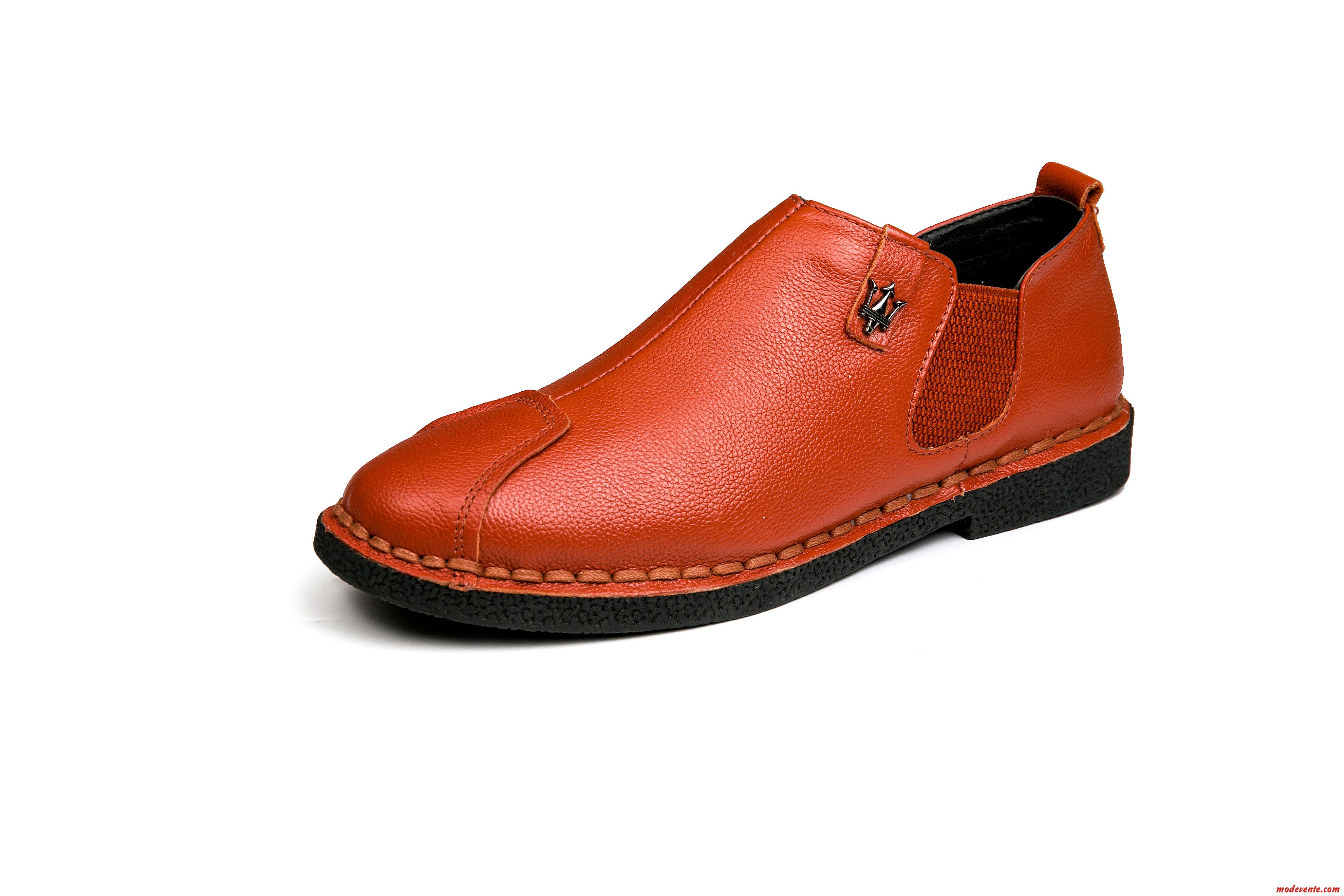 Chaussure Ville Homme Cuir Pas Cher Beige Bordeaux Mc24369