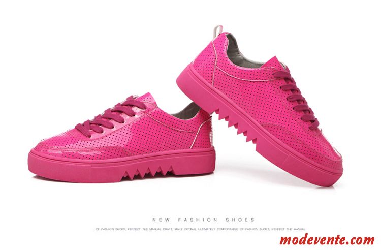 Chaussures Basses Pas Cher Saumon Rose Saumon Mc27099