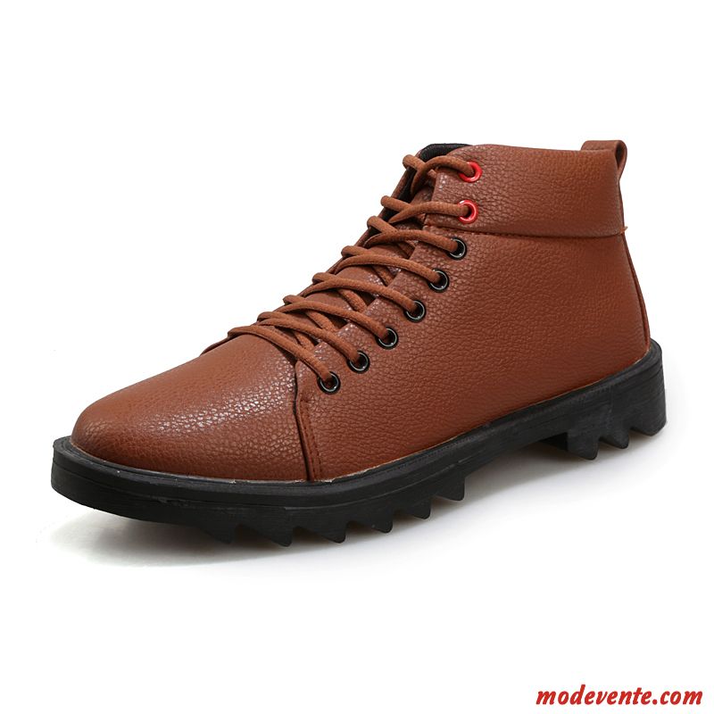 Chaussures Bottines De Homme Bronzer Saumon Mc22362