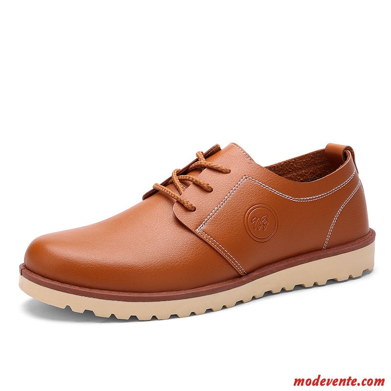 Chaussures De Ville Pour Les Hommes Lilas Marron Mc24274