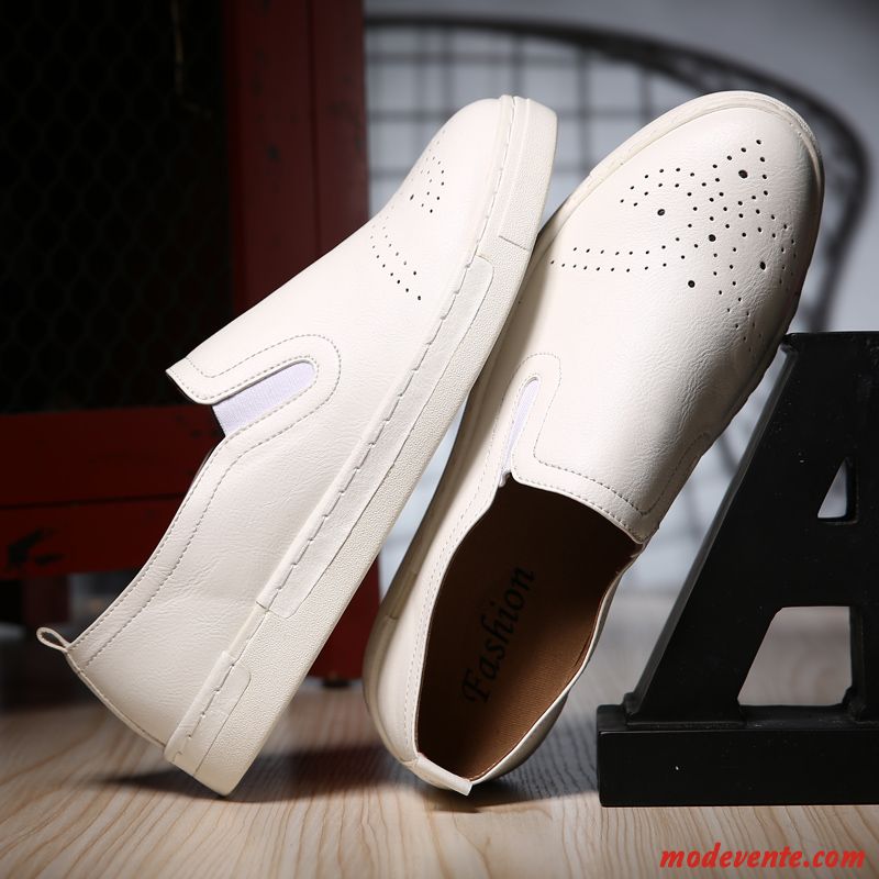 Chaussures De Ville Pour Les Hommes Tout Blanc Ivoire Mc24215