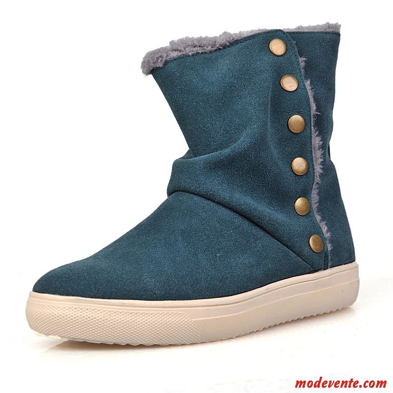 Chaussures Discount Boots Homme Blanc Mauve Mc22476