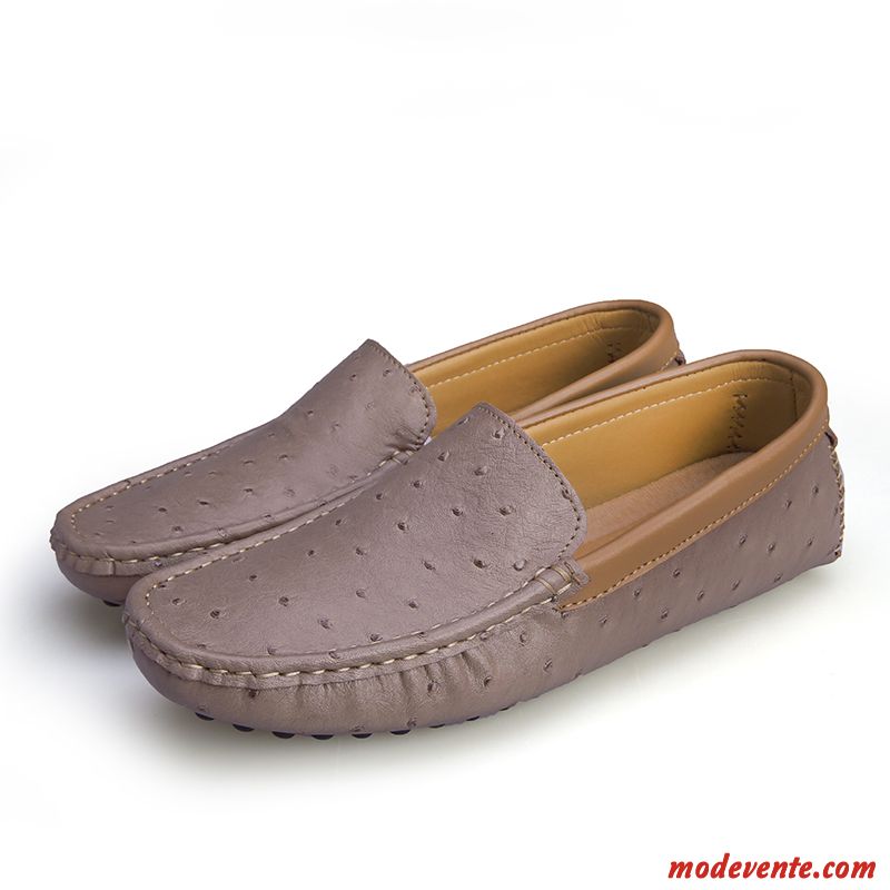 Chaussures En Soldes Homme Pas Cher Blanc D'huître Seashell Mc24599