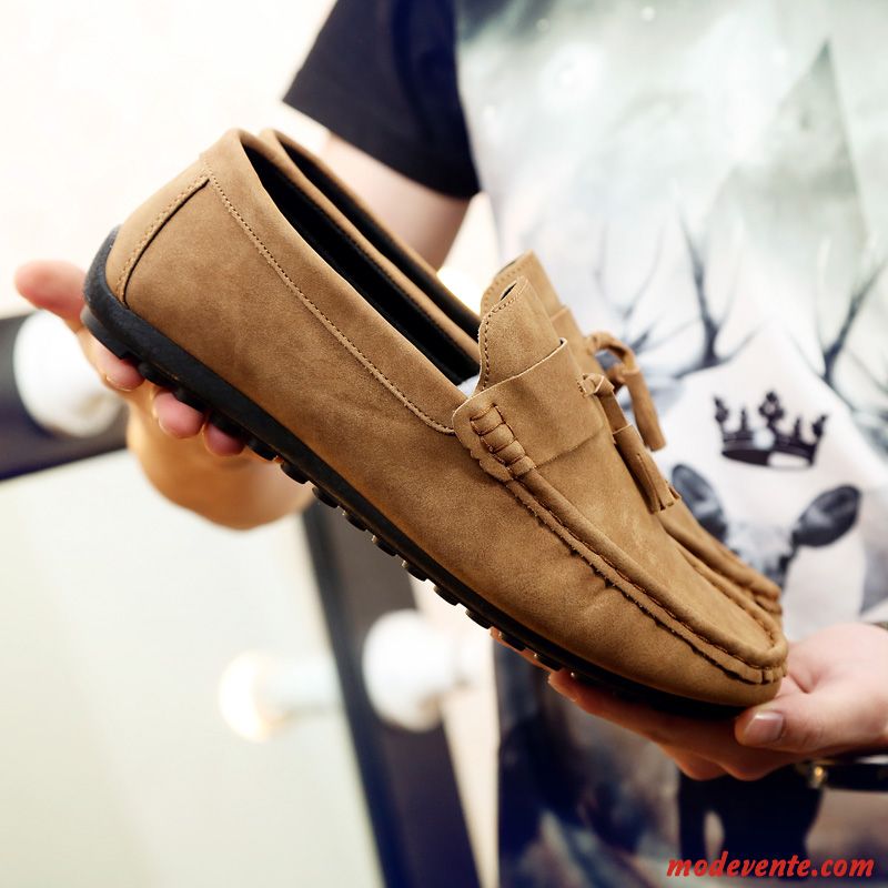 Chaussures Homme Confort Pas Cher Seagreen Olive Verte Mc23651