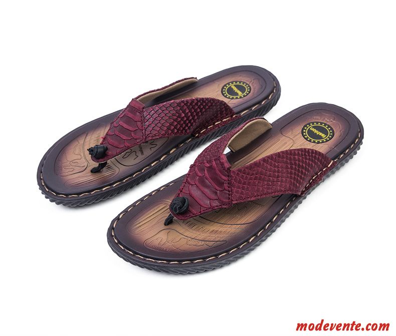 Chaussures Hommes Pas Cher Cuir Kaki Noir Mc25420