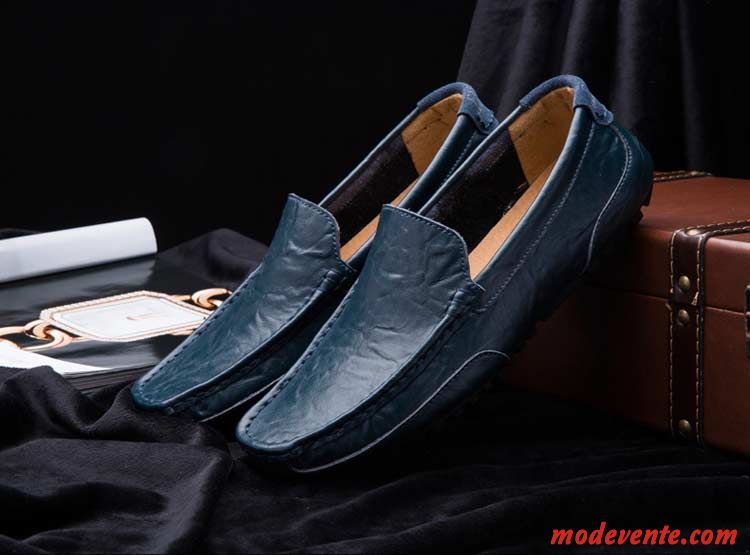 Chaussures Mocassins Confort Pas Cher Palevioletred Jaune Mc23670