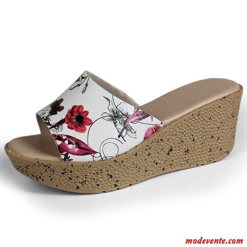 Chaussures Soldes Femme Violet Blanc Mc27232