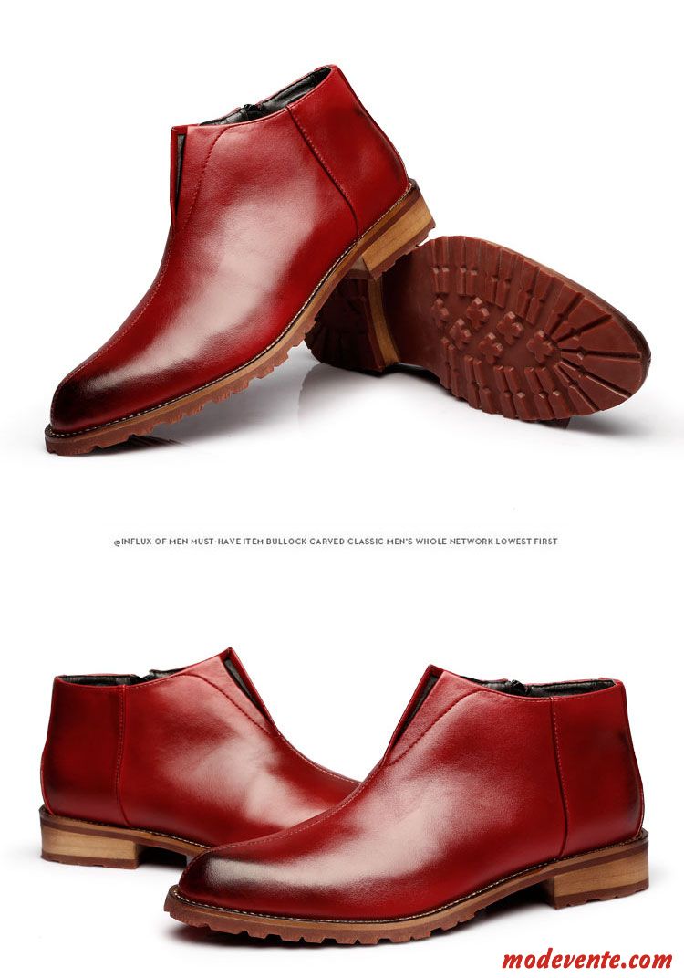 Chaussures À Prix Discount Homme Chocolat Jaune Mc22061