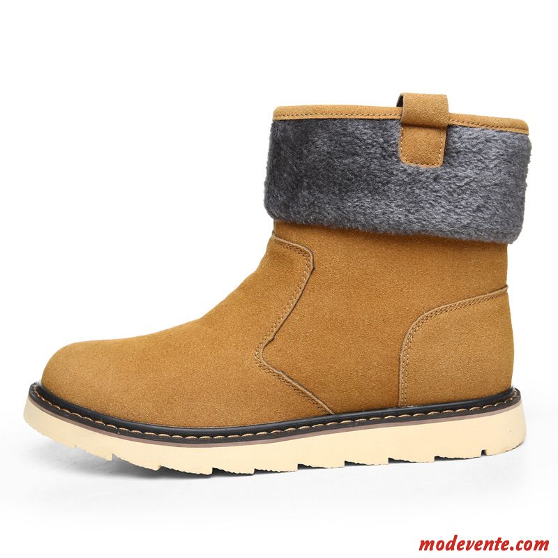 Des Bottes Pour Homme Beige Steelblue Mc22248