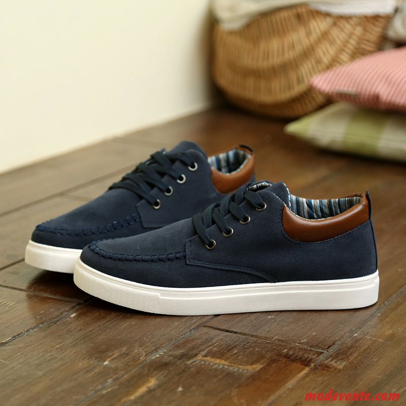 Les Chaussures Basse Homme Rose Crème Mc24808