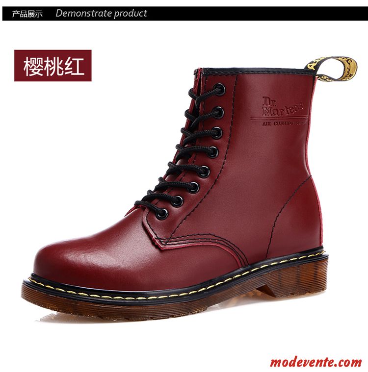 Magasin De Bottes En Ligne Pas Cher Bleu Marron Mc22165