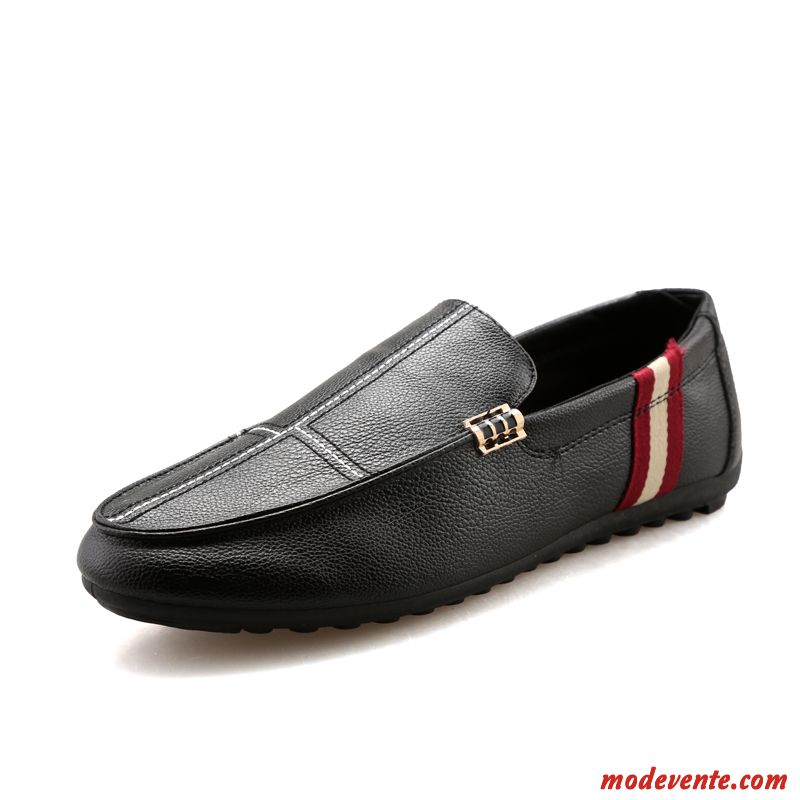Mocassin Cuir Homme Pas Cher Rose Saumon Bronzer Mc23575