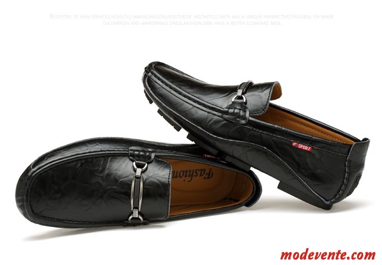 Mocassin Homme Bleu Marine Or Vert Printanier Mc23636