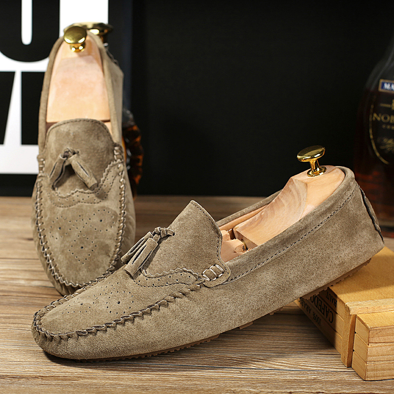 Mocassin Homme En Solde Rose Choquant Rouge Mc23379