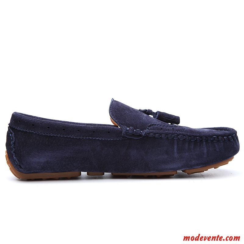 Mocassin Homme En Solde Violet Chameau Mc23745