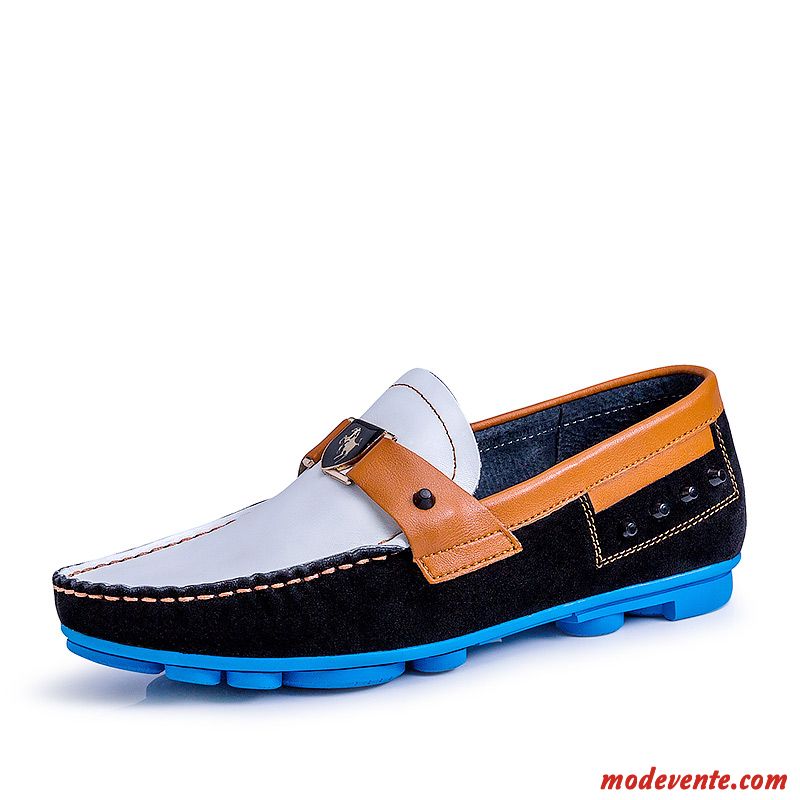 Mocassin Homme Pas Cher Peachpuff Gris Ardoise Mc23673