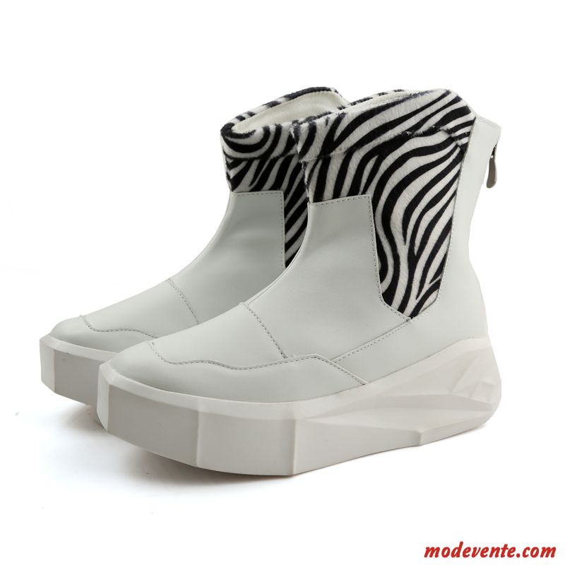Mocassin Homme Talon Blanc Écarlate Mc22947
