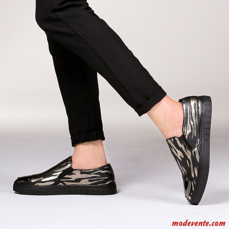 Mocassin Leopard Homme Pensée Peachpuff Mc22828