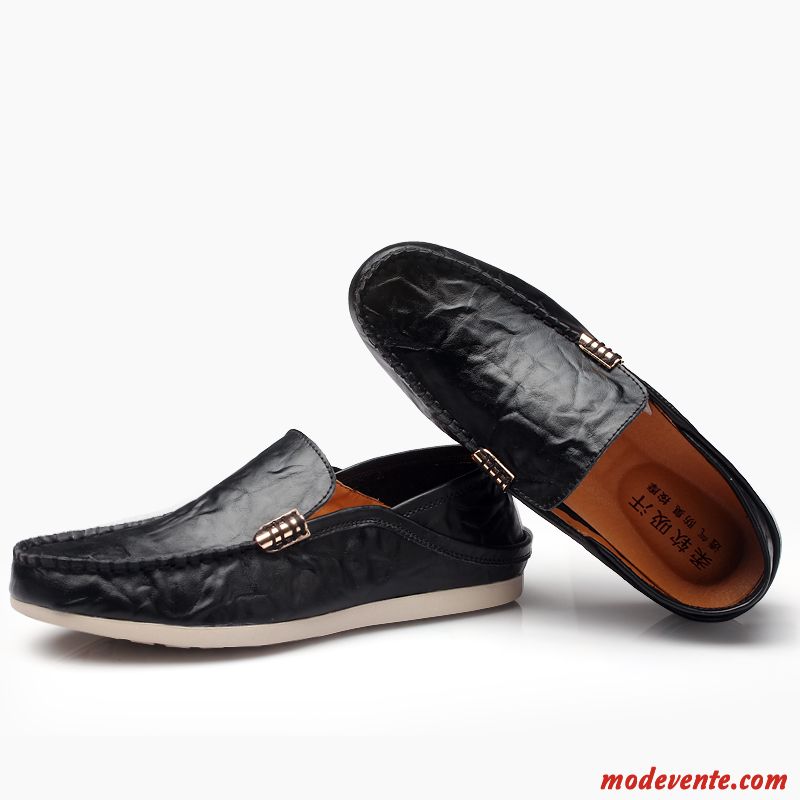 Mocassin Loafer Homme Mode Soldes Peachpuff Olive Verte Mc23682