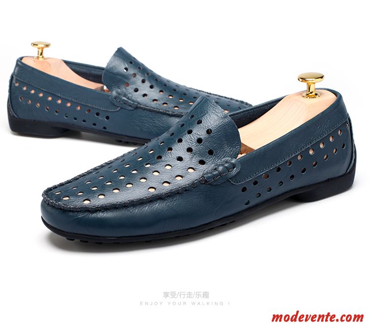 Mocassin Mode Homme Pas Cher Rose Choquant Lavande Mc23588