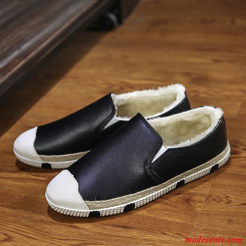 Mocassin Noir Homme Beige Sable Vert Mc22937