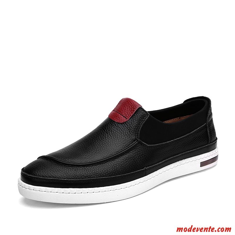 Mocassin Pas Cher Homme Rose Saumon Marine Mc22682