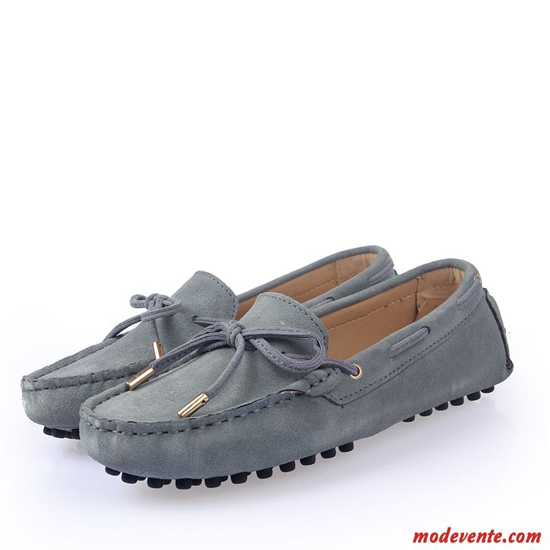 Mocassin Pour Femme Turquoise Argent Mc27048