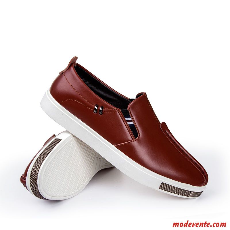 Mocassin Pour Homme Talon Gris Violette Antique Mc22933