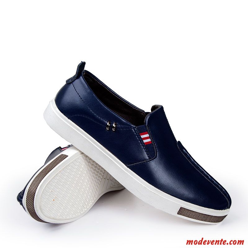 Mocassin Pour Homme Talon Gris Violette Antique Mc22933