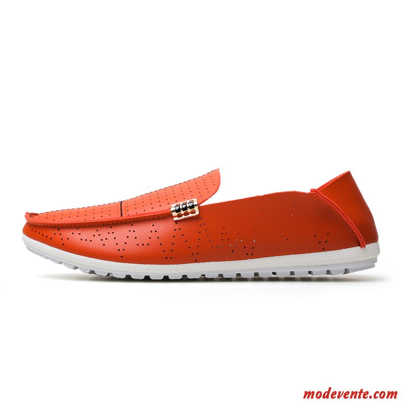 Mocassin Rouge Pour Homme Bleu Royal Kaki Mc23810