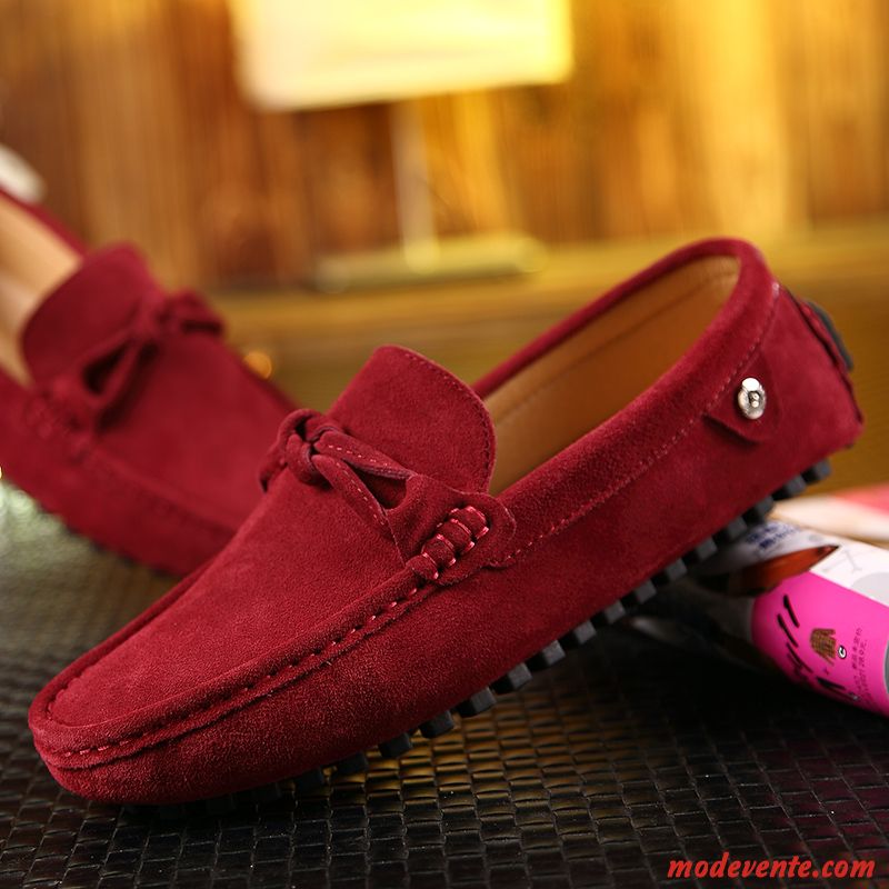 Mocassin Talon Haut Homme Argent Bébé Rose Mc23114
