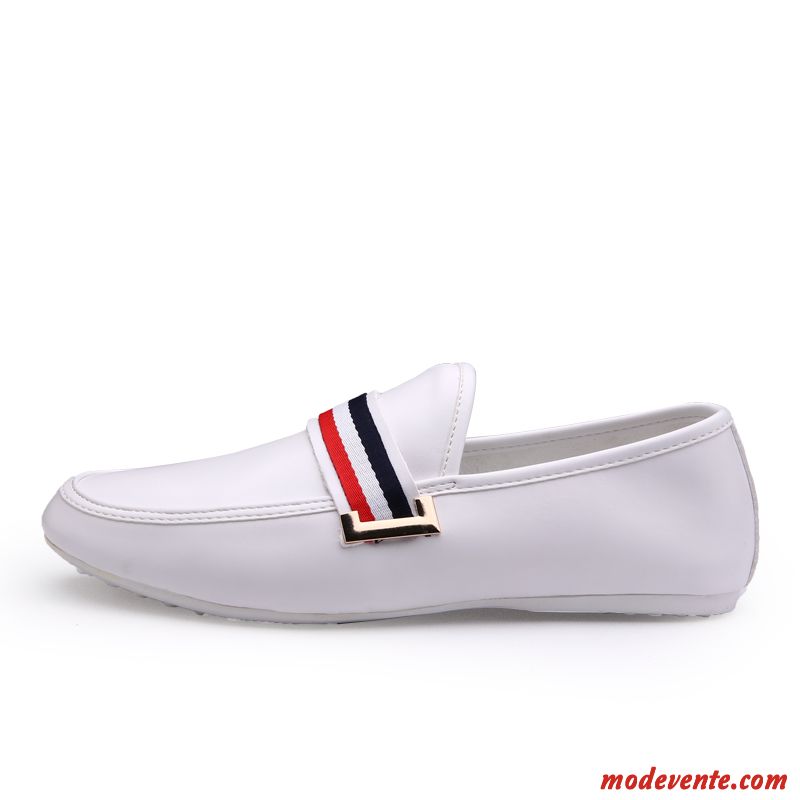 Mocassins Compensés Homme Chameau Violet Mc23663