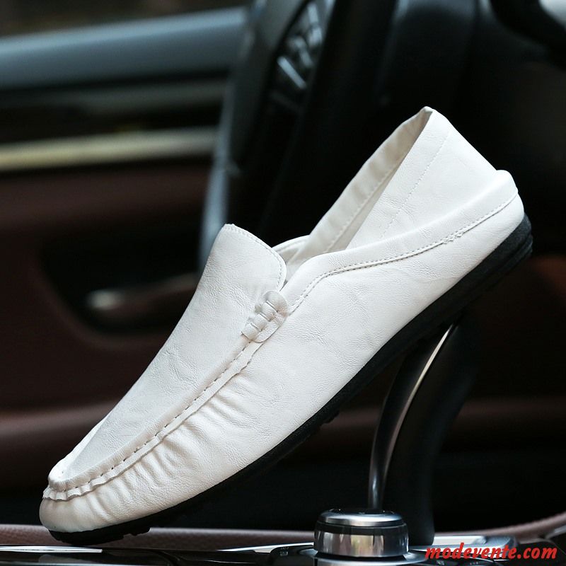 Mocassins Homme Soldes Blé Blanc Mc23707