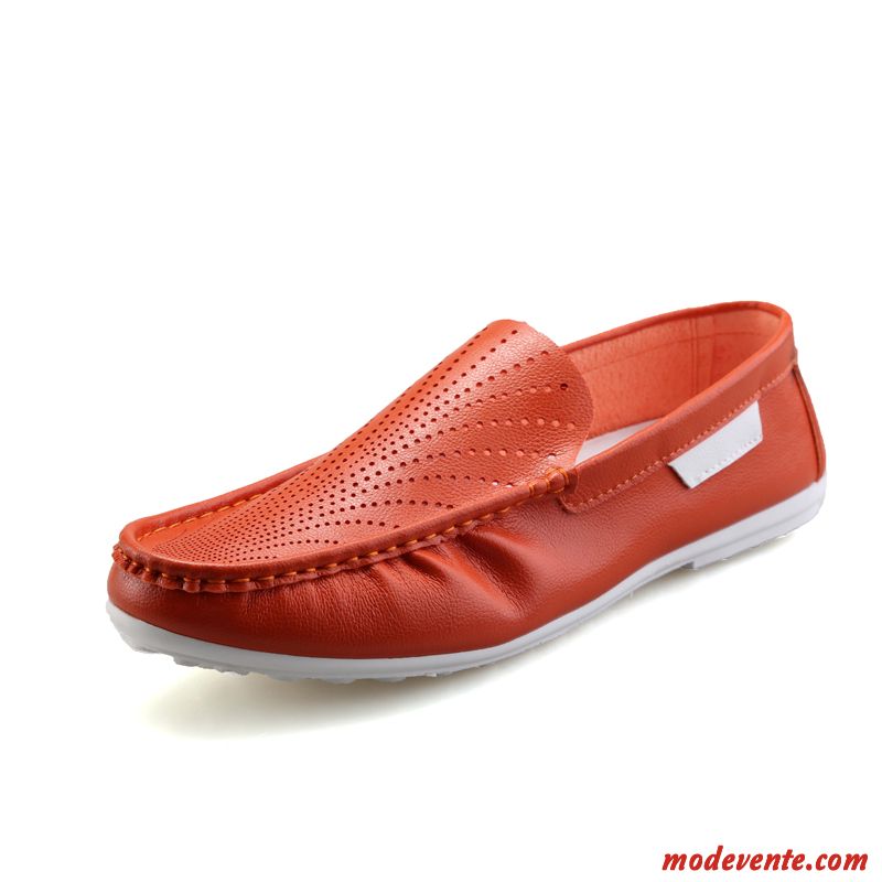 Mocassins Pour Homme Pas Cher Gris Charbon Tomate Mc23766