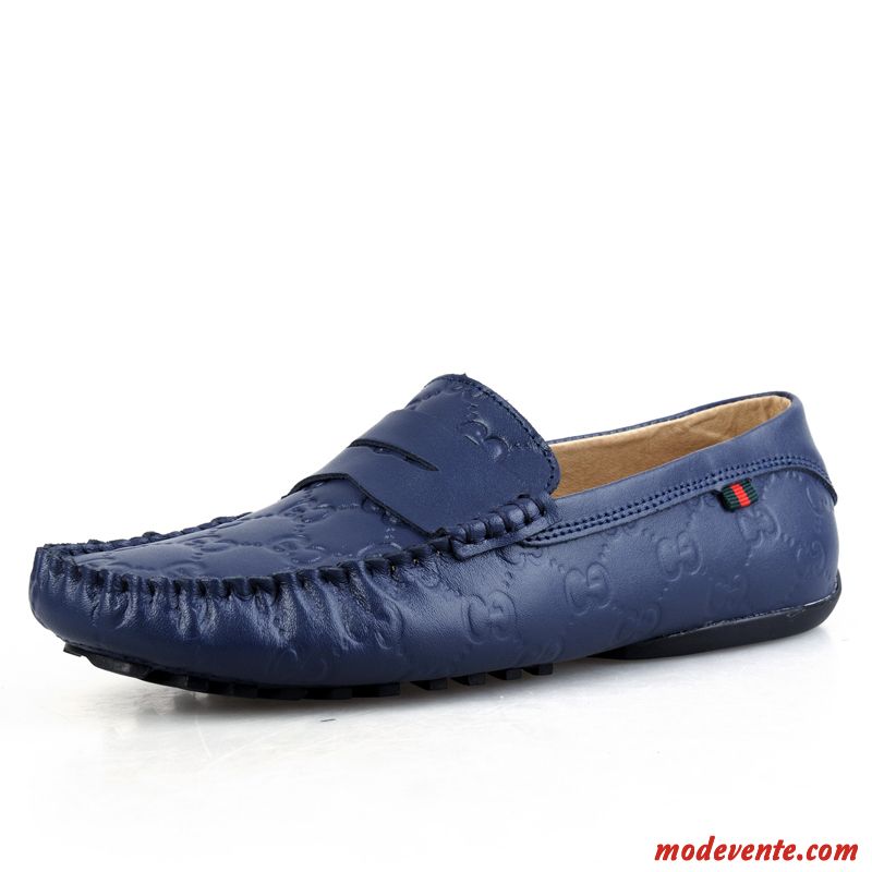 Mocassins Sandales Homme Pas Cher Beige Crème Mc23644