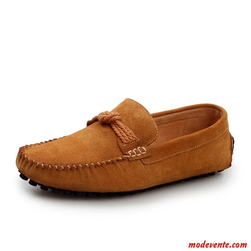 Mocassins Sandales Pas Cher Rose Choquant Palegoldenrod Mc23705