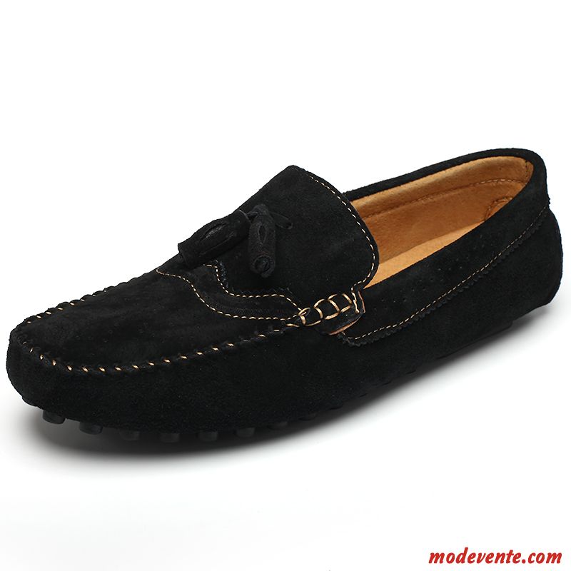 Pantoufle Mocassin Homme Kaki Écarlate Mc23580