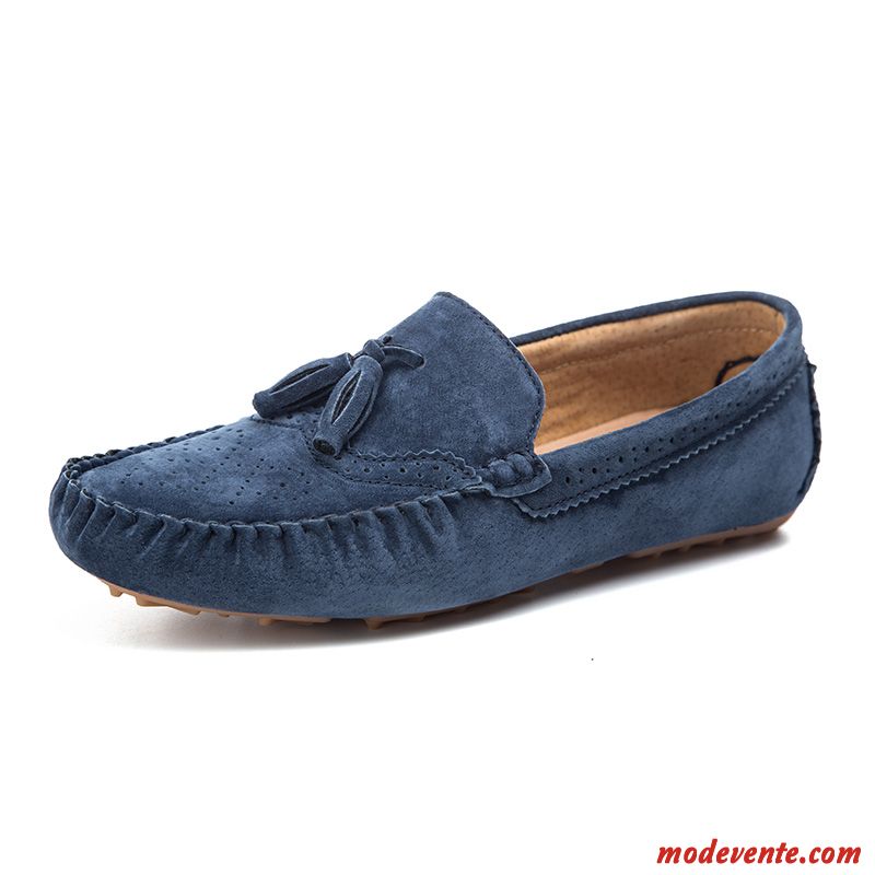 Promo Chaussures De Ville Homme Bleu Aigue-marine Lavande Mc24130