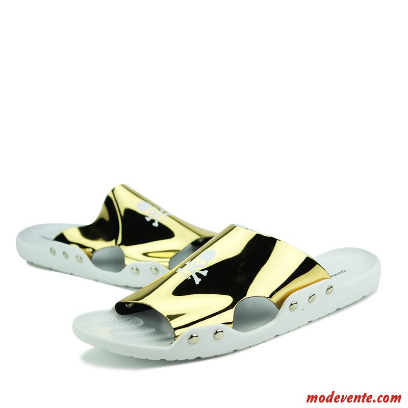 Sandale Pas Cher Pour Homme Vert Émeraude Olive Verte Mc25883