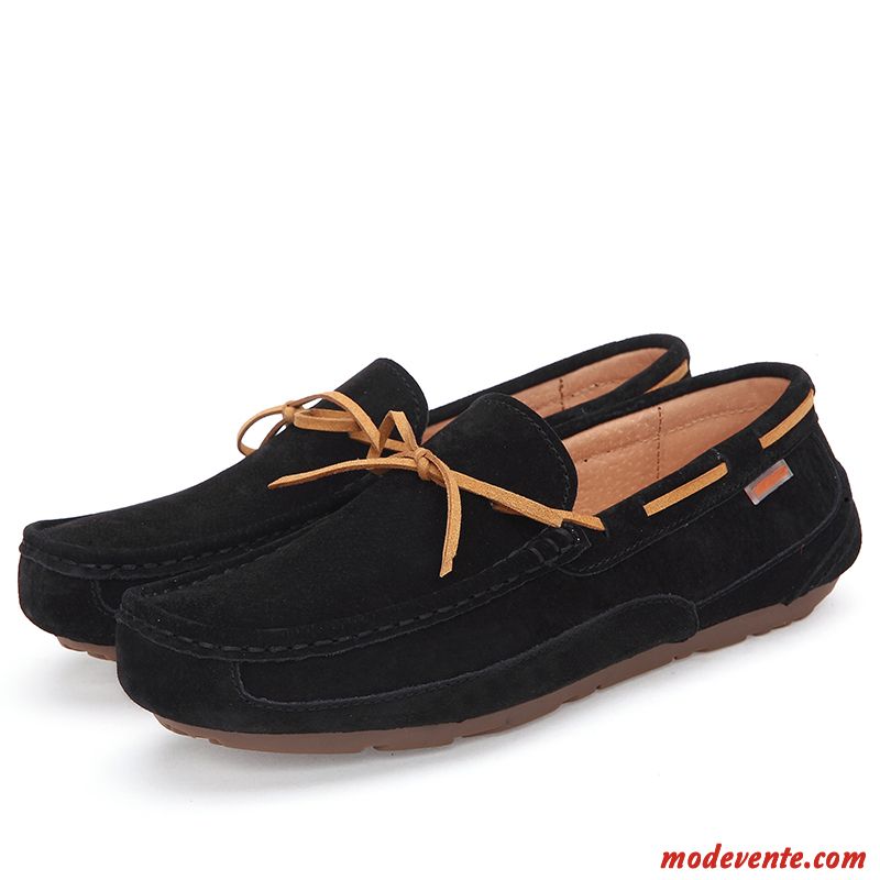 Sandales Mocassins Plates Pas Cher Vert Pâle Vert Pâle Mc23652